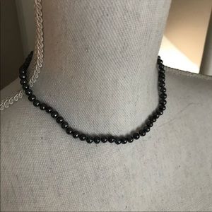 Very sexy black pearl necklace